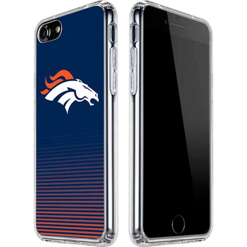 NFL Denver Broncos Breakaway iPhone SE (2nd & 3rd Gen) Clear Case