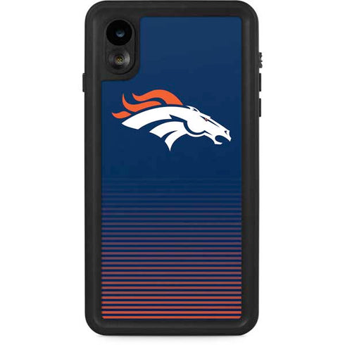 NFL Denver Broncos Breakaway iPhone XR Waterproof Case