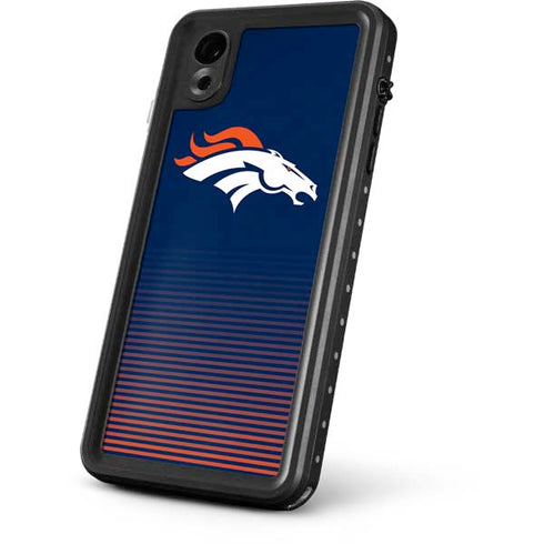 NFL Denver Broncos Breakaway iPhone XR Waterproof Case