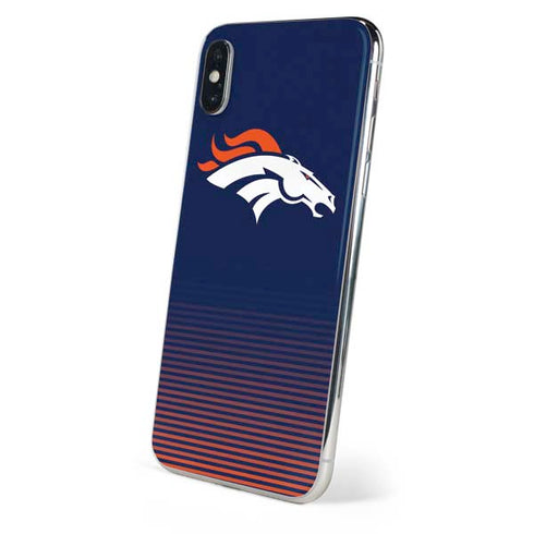 NFL Denver Broncos Breakaway iPhone XS Skin