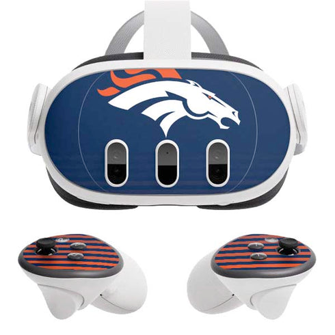 NFL Denver Broncos Breakaway Meta Quest 3 Skin