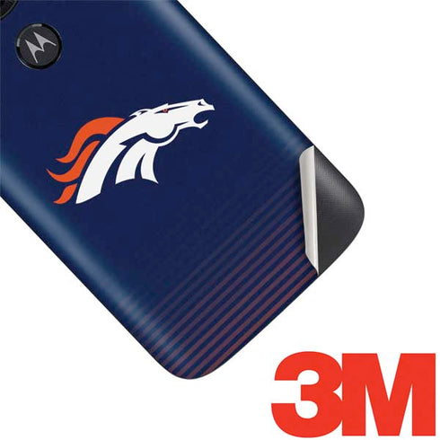 NFL Denver Broncos Breakaway Moto E5 Play Skin