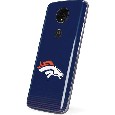 NFL Denver Broncos Breakaway Moto E5 Plus Skin