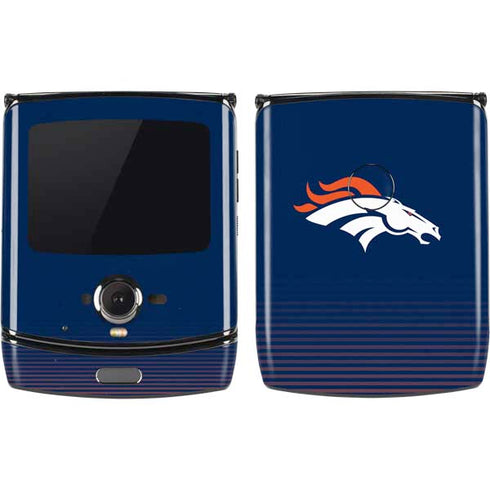 NFL Denver Broncos Breakaway Motorola RAZR Skin
