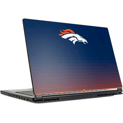 NFL Denver Broncos Breakaway MSI GS65 Stealth Laptop Skin
