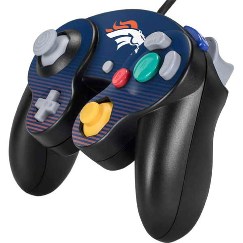 NFL Denver Broncos Breakaway Nintendo GameCube Controller Skin