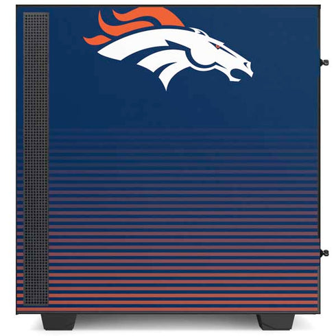 NFL Denver Broncos Breakaway NZXT H510 Compact ATX Mid-Tower Case Skin