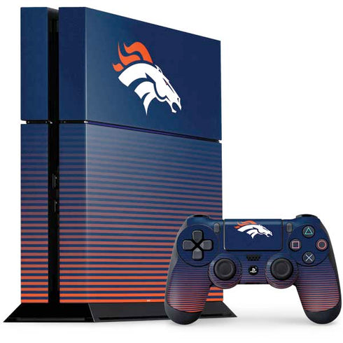 NFL Denver Broncos Breakaway PS4 Console and Controller Bundle Skin