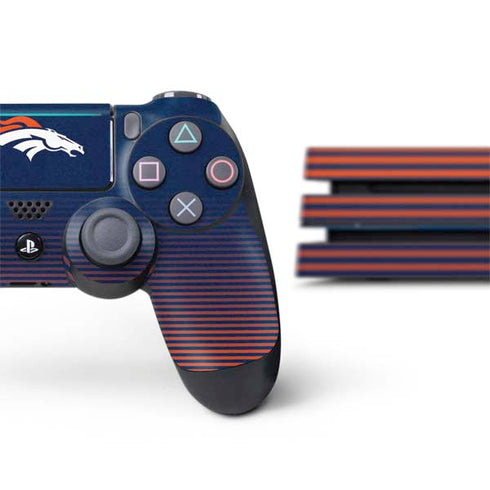 NFL Denver Broncos Breakaway PS4 Pro Bundle Skin
