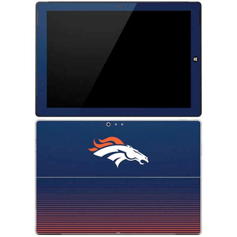 NFL Denver Broncos Breakaway Surface Pro 3 Skin