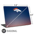 NFL Denver Broncos Breakaway Universal Laptop 12in (9.8 x 6.8in) Skin