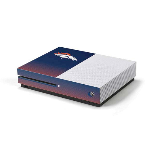 NFL Denver Broncos Breakaway Xbox One S Console Skin