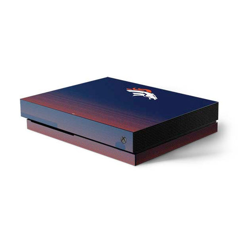 NFL Denver Broncos Breakaway Xbox One X Console Skin