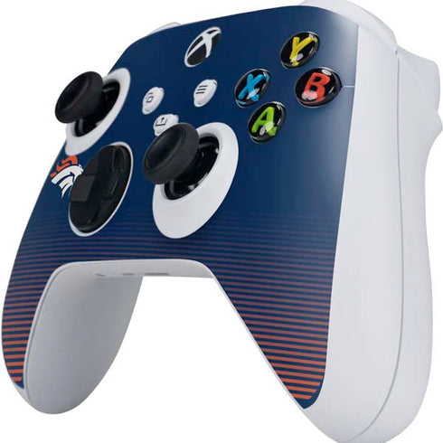 NFL Denver Broncos Breakaway Xbox Series S Controller Skin