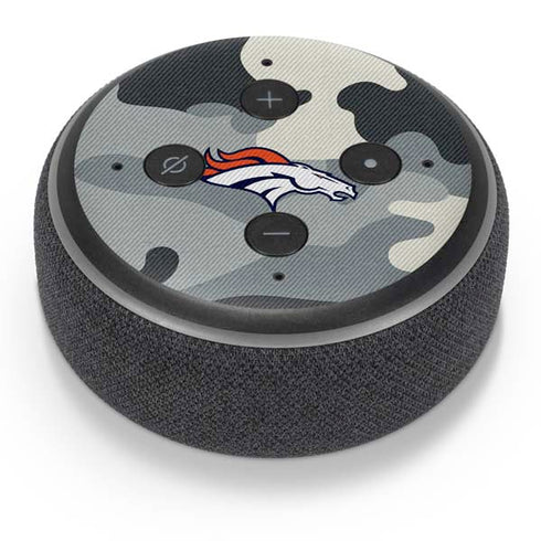 NFL Denver Broncos Camo Amazon Echo Dot Skin