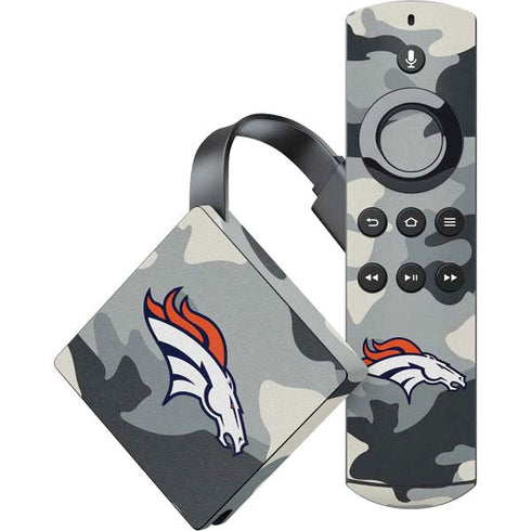NFL Denver Broncos Camo Amazon Fire TV Skin