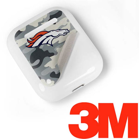 NFL Denver Broncos Camo Apple AirPods Skin