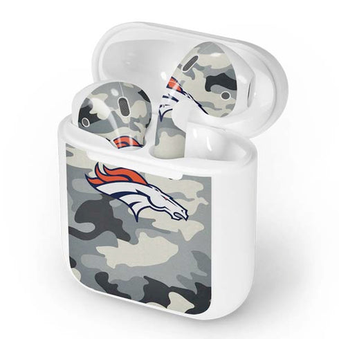 NFL Denver Broncos Camo Apple AirPods Skin