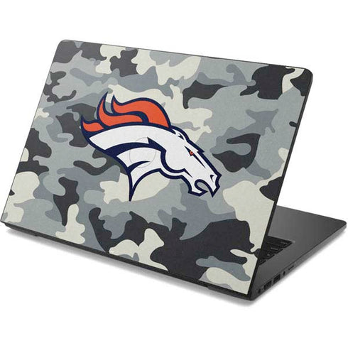 NFL Denver Broncos Camo Dell Chromebook Skin