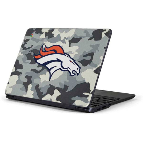 NFL Denver Broncos Camo Samsung Chromebook Skin