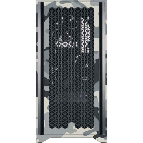 NFL Denver Broncos Camo Corsair 4000D Tempered Glass Mid-Tower ATX Case Skin