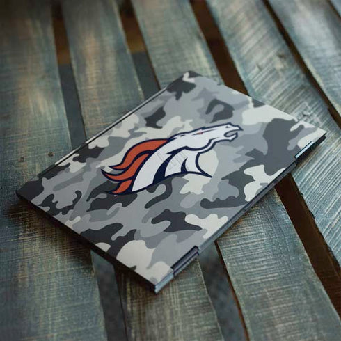 NFL Denver Broncos Camo HP Envy Skin
