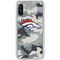 NFL Denver Broncos Camo Galaxy A10e Clear Case