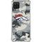 NFL Denver Broncos Camo Galaxy A12 Clear Case