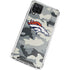 NFL Denver Broncos Camo Galaxy A12 Clear Case