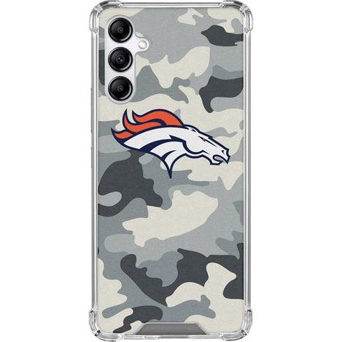 NFL Denver Broncos Camo Galaxy A15 5G Clear Case