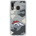 NFL Denver Broncos Camo Galaxy A20 Clear Case