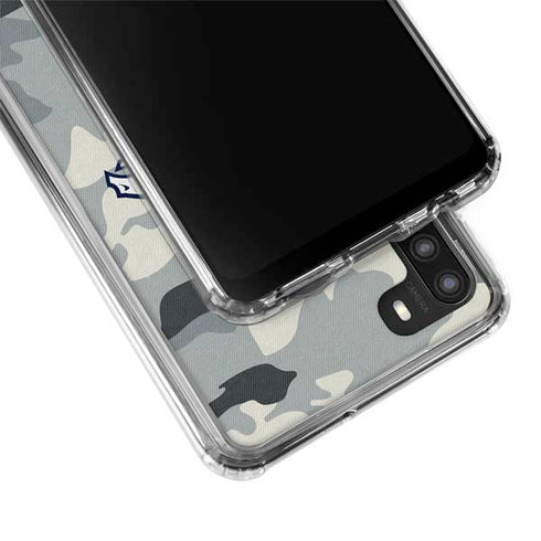 NFL Denver Broncos Camo Galaxy A21 Clear Case