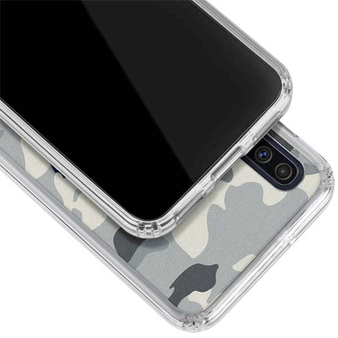 NFL Denver Broncos Camo Galaxy A50 Clear Case