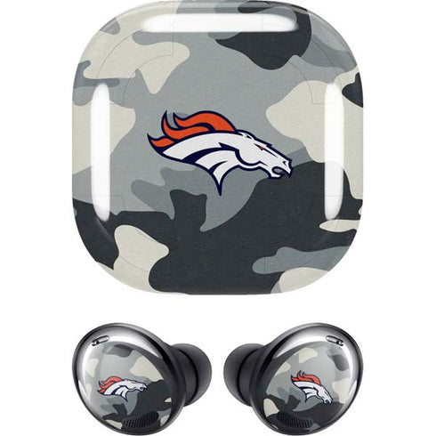 NFL Denver Broncos Camo Galaxy Buds Pro Skin