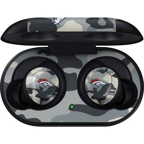 NFL Denver Broncos Camo Galaxy Buds Skin