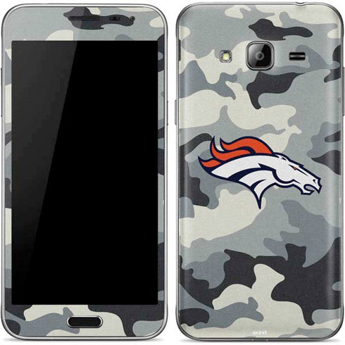 NFL Denver Broncos Camo Galaxy J3 Skin