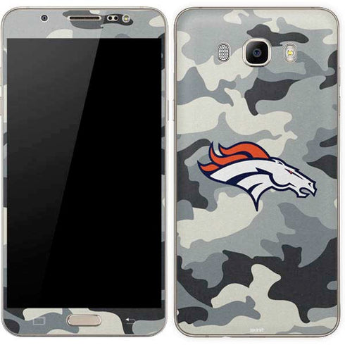 NFL Denver Broncos Camo Galaxy J7 Skin