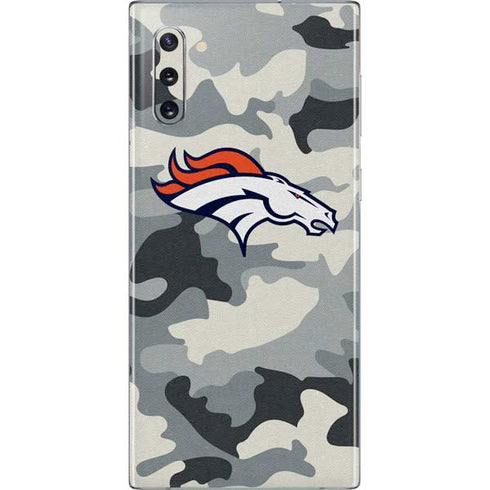 NFL Denver Broncos Camo Galaxy Note 10 Skin