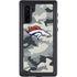 NFL Denver Broncos Camo Galaxy Note 10 Waterproof Case