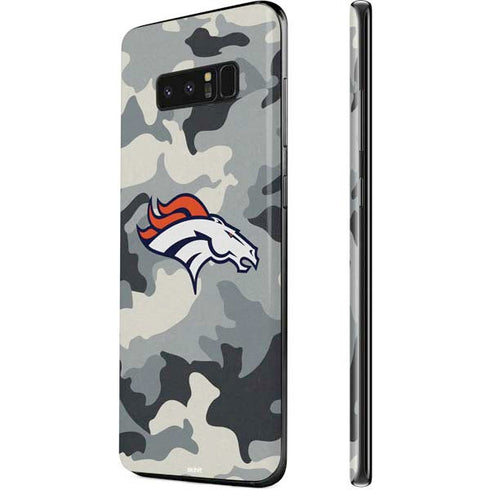 NFL Denver Broncos Camo Galaxy Note 8 Skin