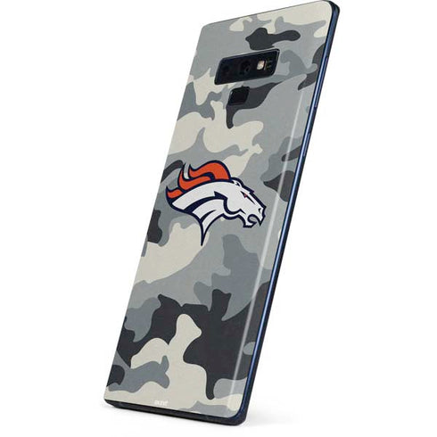 NFL Denver Broncos Camo Galaxy Note 9 Skin