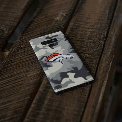 NFL Denver Broncos Camo Galaxy Note 9 Skin