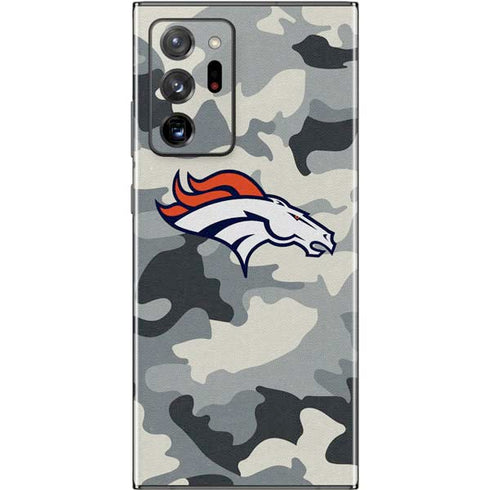 NFL Denver Broncos Camo Galaxy Note20 Ultra 5G Skin