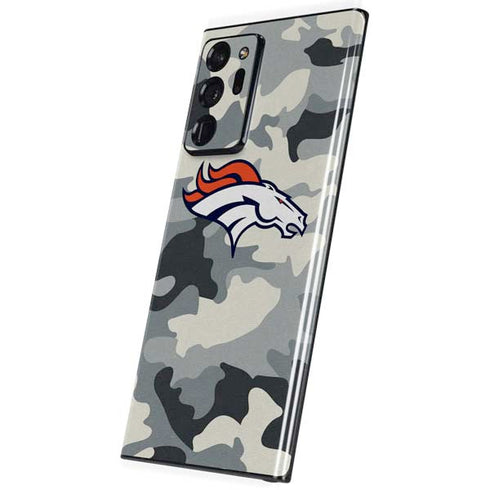 NFL Denver Broncos Camo Galaxy Note20 Ultra 5G Skin