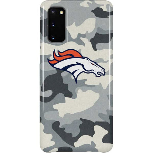 NFL Denver Broncos Camo Galaxy S20 Lite Case