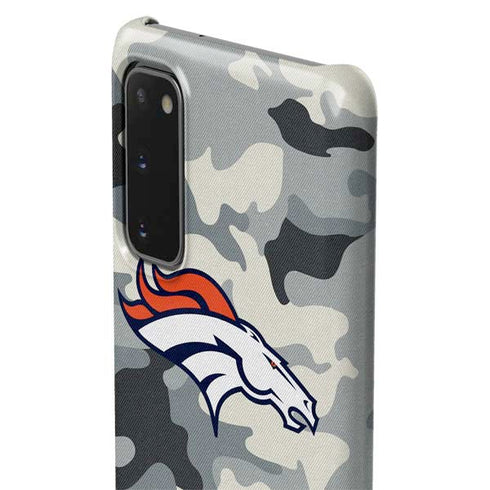 NFL Denver Broncos Camo Galaxy S20 Lite Case
