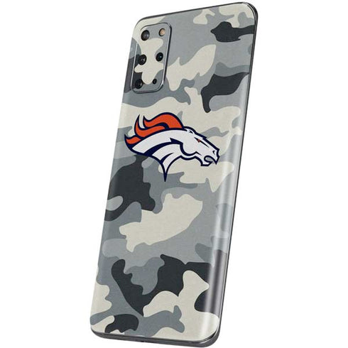 NFL Denver Broncos Camo Galaxy S20 Plus Skin