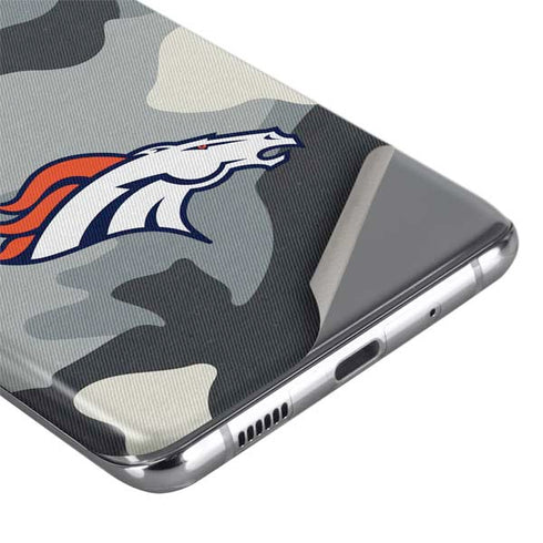 NFL Denver Broncos Camo Galaxy S20 Ultra 5G Skin