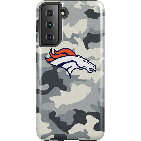 NFL Denver Broncos Camo Galaxy S21 5G Pro Case