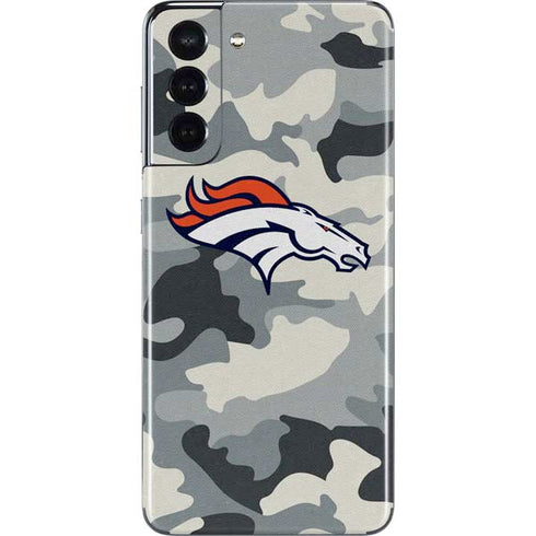 NFL Denver Broncos Camo Galaxy S21 5G Skin